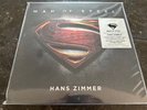 MAN OF STEEL Soundtrack Translucent 2x LP RED Color Vinyl NEW Hans Zimmer  #1173