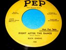 BUCK OWENS Right After The Dance/House Down Block 45 Orig Pep Country/Rockabilly