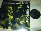 ELLA FITZGERALD&BILLIE HOLIDAY : AT NEWPORT LP 1957 VERVE MGV-8234 USA
