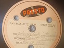 JOHNNY CASH ACETATE INTERVIEW LP INSANELY RARE NOV. 24th 1962 ORIGINAL