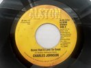 Rare Modern Soul 45 / Charles Johnson 