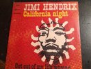 Jimi Hendrix California Night 45 Giri
