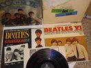 4 Vintage 60s/70s Beatles Vinyl Records,VJ Vee-Jay Introducing The,VI,Hollywood