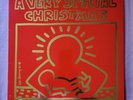 A Very Special Christmas LP Keith Haring Cover 1987 Inner Sting Madonna Bon Jovi