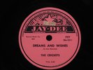 The Crickets Doo Wop 78 Dreams And Wishes bw When I Met You on Jay Dee