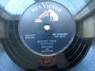 POOR  CONDITION - ELVIS PRESLEY - MYSTERY TRAIN RCA  78 RPM RECORD