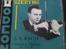 HENRYK SZERYNG / BACH sonatas & partitas for violin solo  / ODEON ODX 122-4