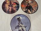 MOLLY HATCHET 'Flirtin' and 'Beatin' PICTURE DISC LPs  With BONUS Frazzetta LP