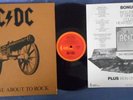 AC DC For Those About To Rock LP + PROMO INSERT Albert AUSTRALIA 1st NM
