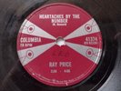 CANADA  1959 RAY PRICE Heartaches By The Number / Wall of Tears 78