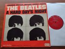 CANADA  VG+ to Ex THE BEATLES A Hard Day's Night 1964 MONO RED lbl UAL 3366 LP