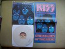 rare LP by KISS - creatures of the night....white