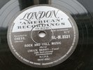 CHUCK BERRY 1958 UK  78  ROCK AND ROLL MUSIC  LONDON  HL-M. 8531