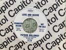 Patrice Holloway - Love And Desire - B Side Ecstasy - Rare Promo Capitol Records