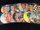 ELVIS PRESLEY 45 COMPLETE SET OF 12 THE KING PICTURE DISCS FROM DENMARK NM TO MT