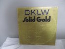 Vintage CKLW radio station Solid Gold Detroit double LP Album rare