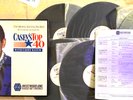 7/14/90 CASEYS TOP 40, 4 HRS, LONG DISTANCE DEDICATIONS, 6 AUDIOPHILE DISCS