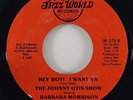 Johnny Otis & Barbara Morrison 