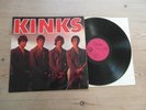 THE KINKS-KINKS-1st UK PYE NPL. 18096-A1T/B2T-MONAURAL-VG VINYL LP ALBUM 1964