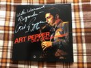 ART PEPPER - Live at the VILLAGE vanguard  - 3LP Japan Vinyl LP Signed cover