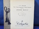 COLUMBIA 33CX 1286 *B/G* JOHANNA MARTZY* BACH UNACCOMPANIED VIOLIN SONATAS 1 & 2