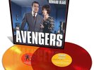 The AVENGERS LP x 2 1968-1969 OST - Howard Blake AMBER & RED COLOURED VINYL New