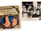 Monty Python Matching Tie & Handkerchief LP Promo Arista Die-Cut, Sleeve, Photo