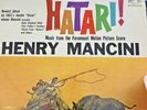 TAS RCA LIVING STEREO 1962 Henry Mancini HATARI  Film SoundtrackLSP-2559 1s/1s