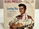 Elvis Presley LOVING YOU/ TEDDY BEAR RCA Victor 47-7000 With Original Sleeve VG