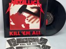 Metallica Kill 'Em All 1988 Club Edition Reissue Vinyl LP Glossy VG++ Thrash 80s