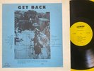 The Beatles - Get Back LP Bootleg Lemon Records Rooftop Cover Blue Picture VG+