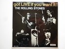 The Rolling Stones 45T EP vinyle Got Live If You Want It  réédition rare 1973