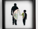 Father and Son - Cat Stevens - Silhouette Original Framed Vinyl Record Art 1970