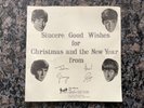 Rare 7” Flexi Sleeve The Beatles Official Fan Club Christmas 1963 **NO DISC** VG