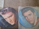 ELVIS PRESLEY. British Vinyl 2 X Picture Disc LpS