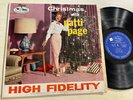 Christmas With Patti Page LP Mercury Wing Mono Holiday 1950’s Original EX