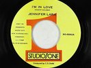 Modern Soul Reggae 45 - Jennifer Lara - I'm In Love - Studio One - VG+