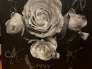 Blue October SWAY BAND SIGNED White Vinyl Justin Furstenfeld