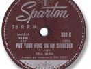 Rare Aug. 1959 PAUL ANKA Rock’n Roll 78 RPM Record. Put Your Head on my Shoulder