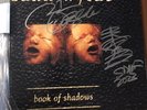 Zakk Wylde Signed Book Of Shadows Vinyl Coke Bottle Clear  w/White Splatter