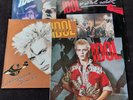 BILLY IDOL – 4Lp's – BILLY IDOL, WHIPLASH SMILE, VITAL IDOL & CHARMED LIFE