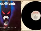 DAMIEN THORNE The Sign Of The Jackal 1986 Dutch manufactured vinyl LP Roadrunner