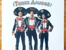 Three Amigos Soundtrack LP 1987 Elmer Bernstein Randy Newman OOP 80's Comedy