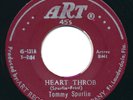 TOMMY SPURLIN - Heart Throb / No Time For - ART - Crude Florida Rockabilly 45