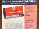 ELVIS PRESLEY - 1956 SAVE-ON-RECORDS bulletin for JUNE rca 45 rpm ( SPA-7-27 )