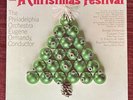 New Mono A Christmas Festival LP Record Eugene Ormandy / Temple University Choir