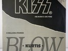 Kiss (Heaven’s On Fire) Kurtis Blow Vinyl Mix Promo Brazil 1984 Mercury EX/VG