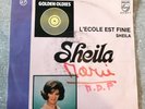 Sheila L'école est finie / Sheila rare 45T belge (7