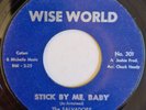 THE SALVADORS - Stick By Me Baby - WISE WORLD - 60's NORTHERN SOUL -70's RE