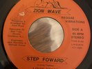 Louis Fedee Step forward 45 Private Rhode Island Reggae Zion Wave Records 1981